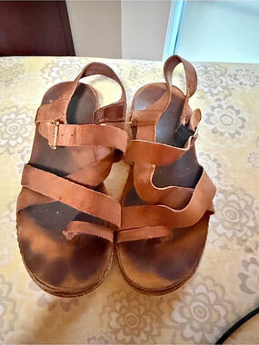 Chaco Wayfarer Loop Sandals Brown